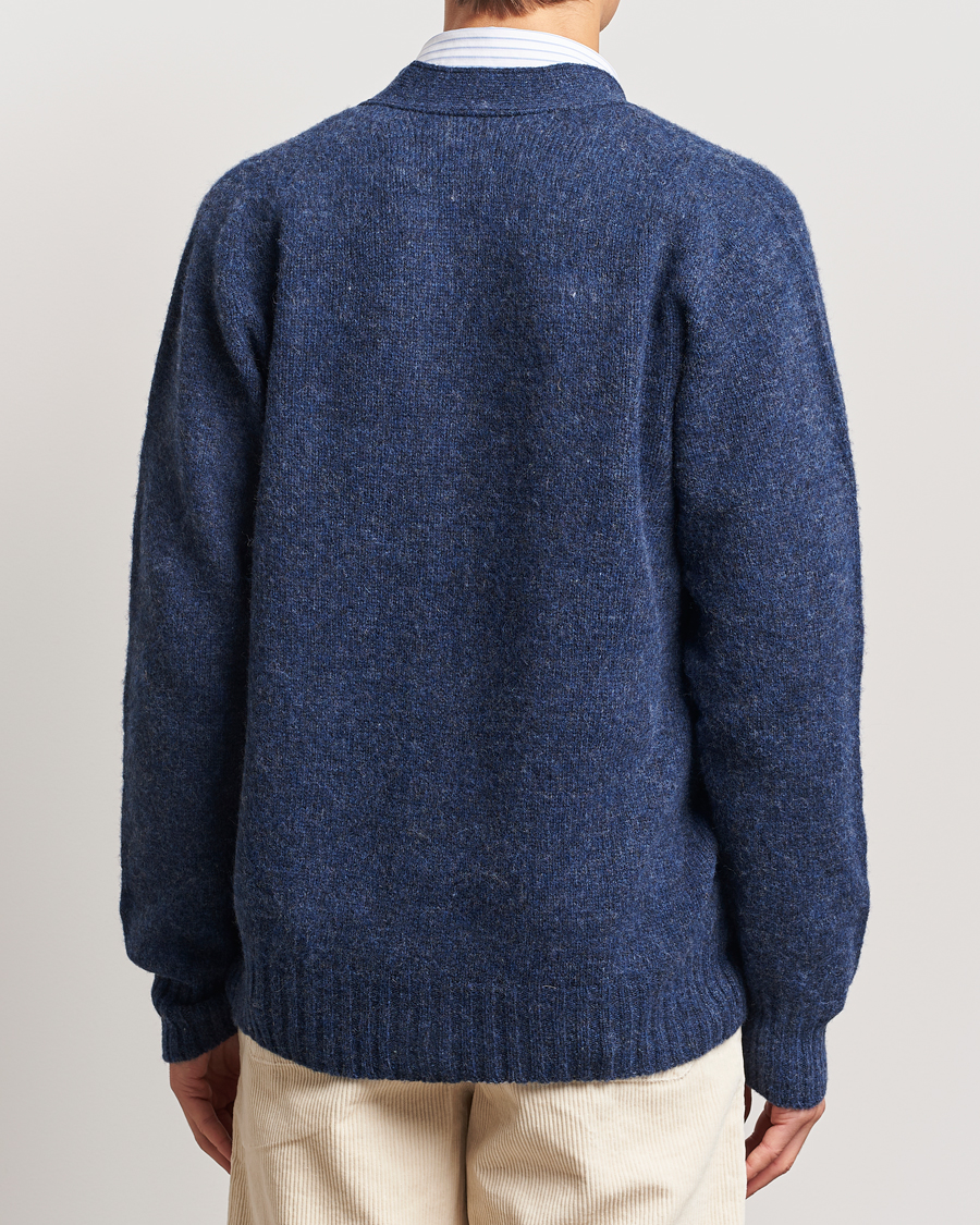 Heren | Truien | Howlin' | Shaggy Bear Cardigan Denim