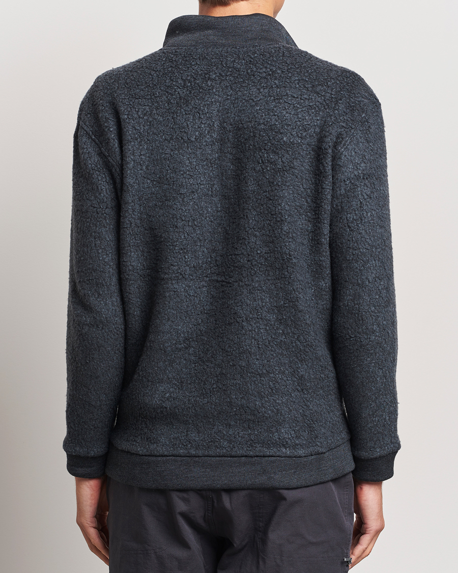 Heren | Truien | Houdini | Alto Merino Half Zip True Black