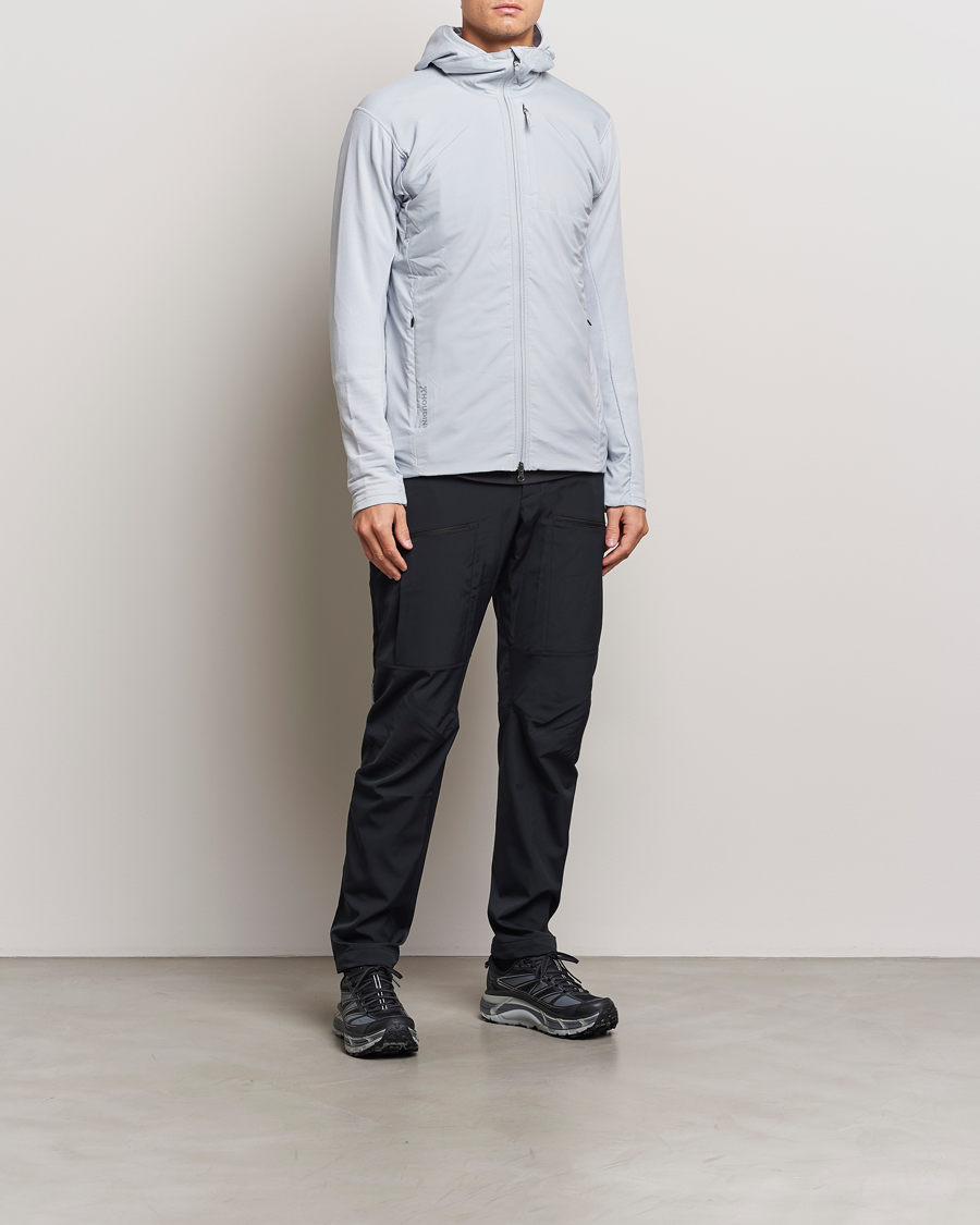 Heren | Jassen | Houdini | Moonwalk Mid Layer Houdi Glacier Grey