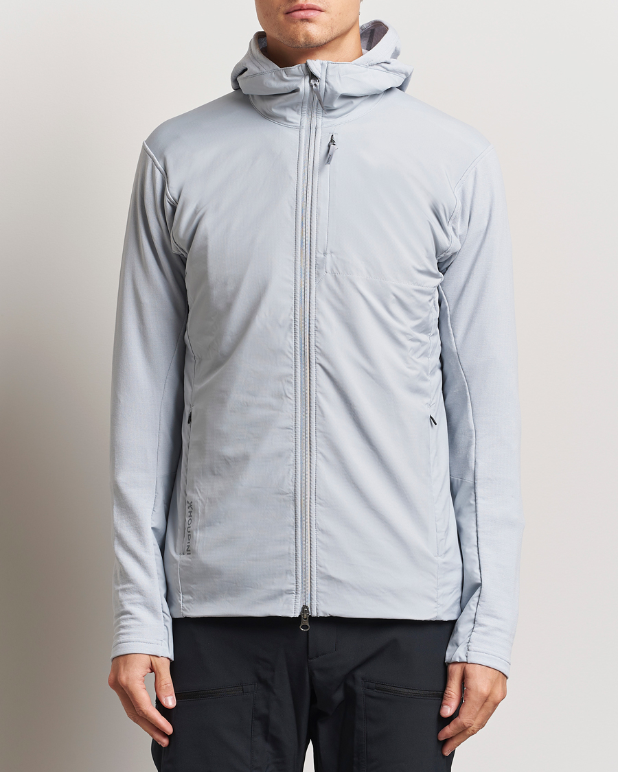 Heren | Jassen | Houdini | Moonwalk Mid Layer Houdi Glacier Grey