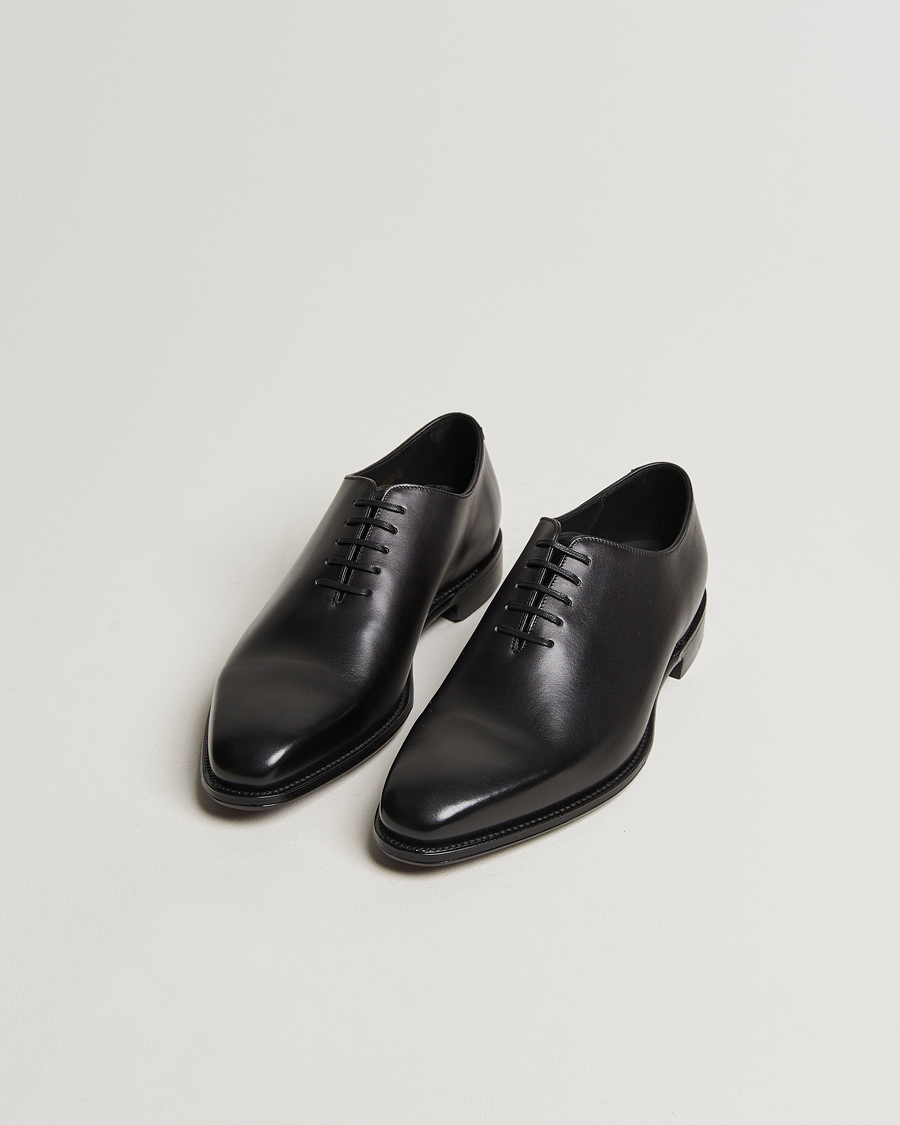 Heren | Oxfords | Loake 1880 | Wholebury Wholecut Oxford Black Calf