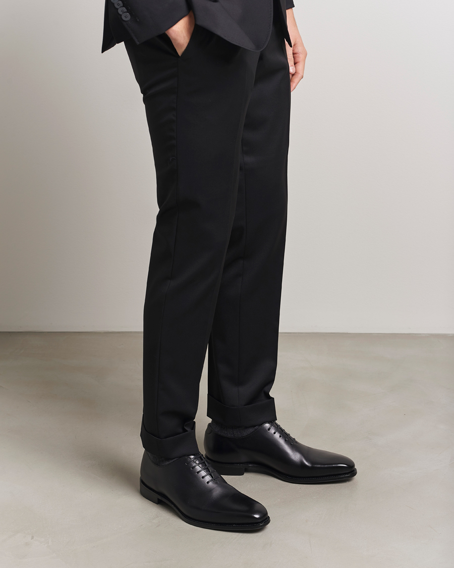 Heren | Oxfords | Loake 1880 | Wholebury Wholecut Oxford Black Calf