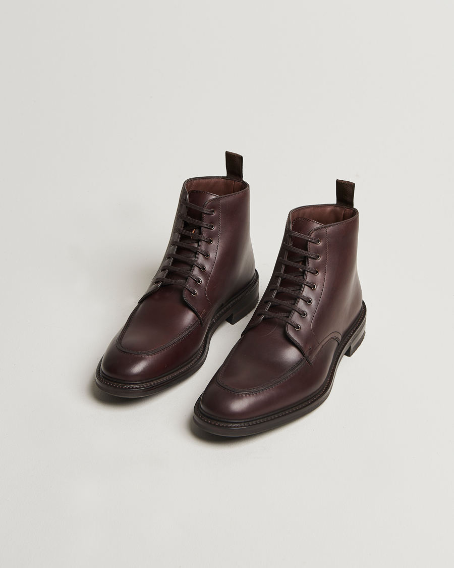 Heren | Loake 1880 Gisbourne Leather Boot Dark Brown | Loake 1880 | Gisbourne Leather Boot Dark Brown