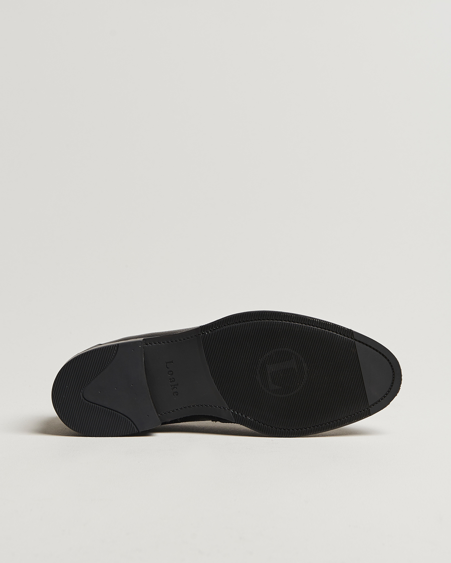 Heren | Instappers | Loake 1880 | Imperial Grained Penny Loafer Black