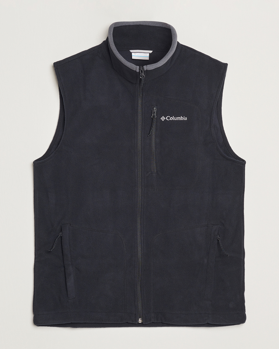 Heren | Gilets | Columbia | Fast Trek Full Zip Fleece Vest Black