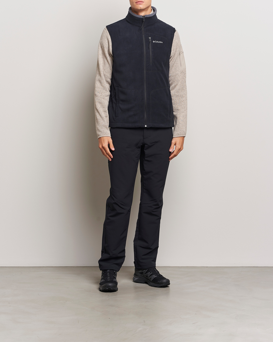 Heren | Gilets | Columbia | Fast Trek Full Zip Fleece Vest Black