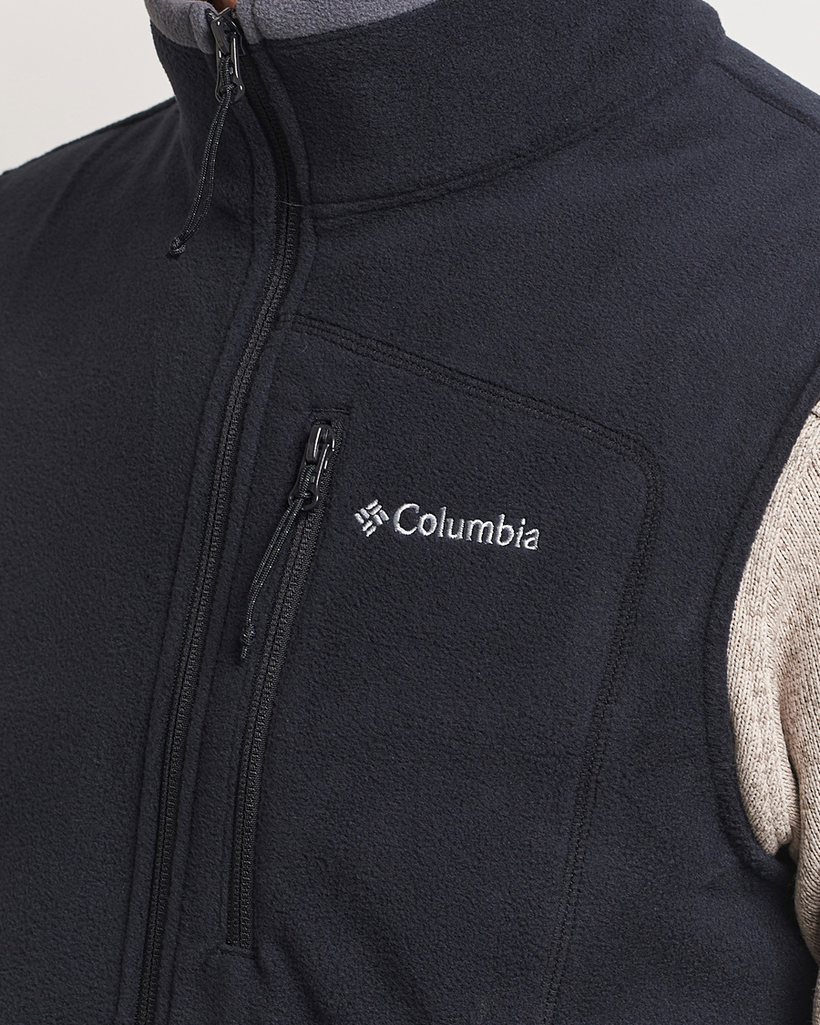 Heren | Gilets | Columbia | Fast Trek Full Zip Fleece Vest Black
