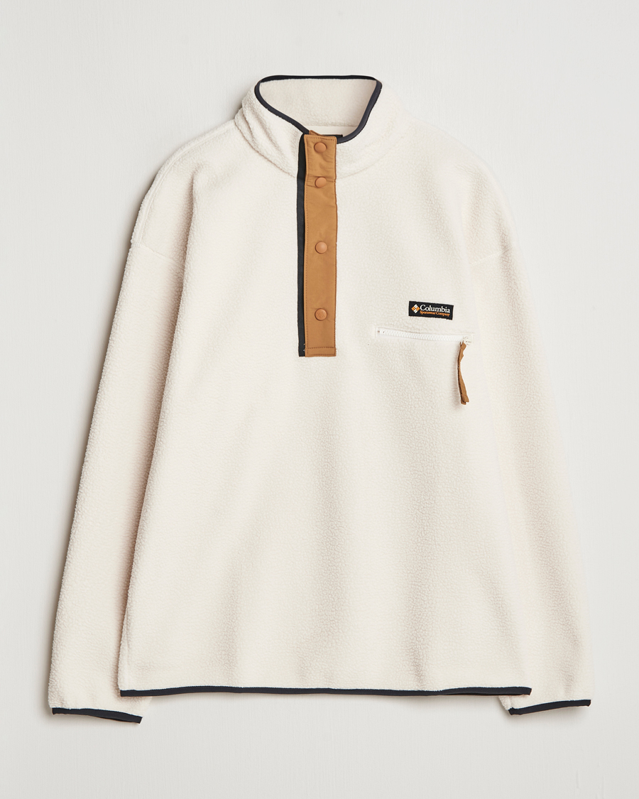 Heren | Truien | Columbia | Helvetia Half Snap Fleece Chalk