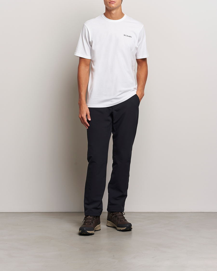 Heren | T-shirts | Columbia | Rockaway River Back T-Shirt White