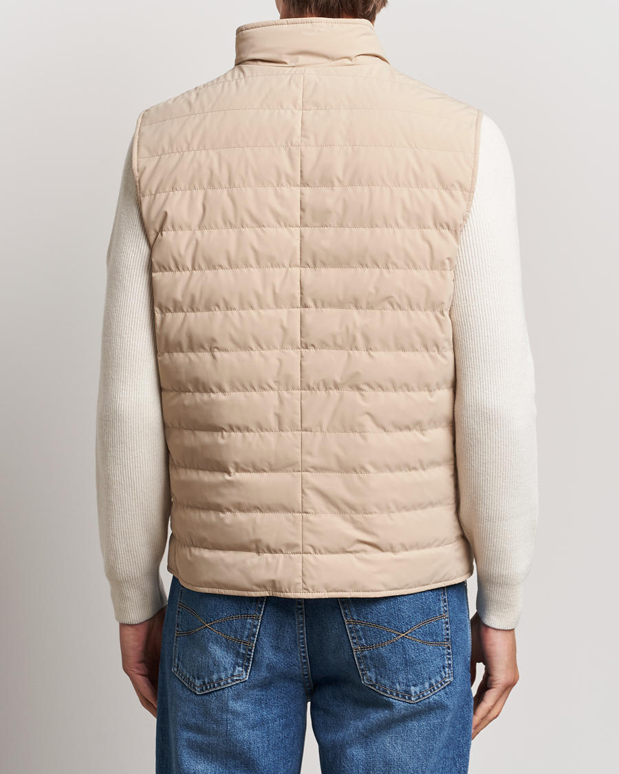 Heren | Jassen | Brunello Cucinelli | Nylon Gilet Sand