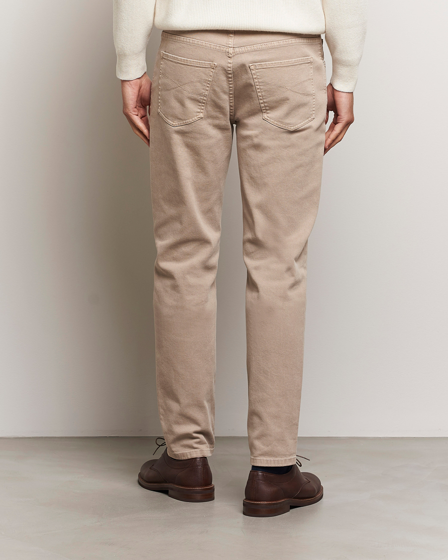 Heren | Broeken | Brunello Cucinelli | Traditional Fit 5-Pocket Pants Beige