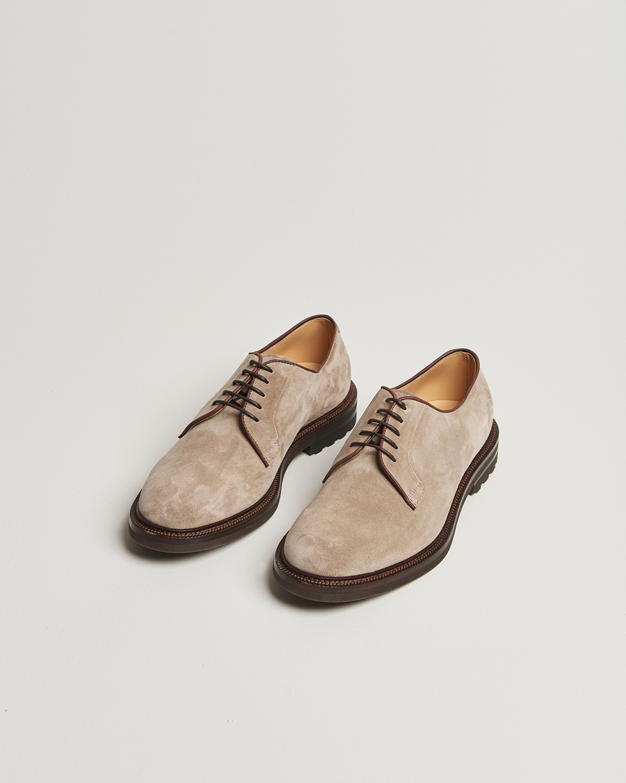 Heren | Brunello Cucinelli Plain Toe Derby Desert Suede | Brunello Cucinelli | Plain Toe Derby Desert Suede