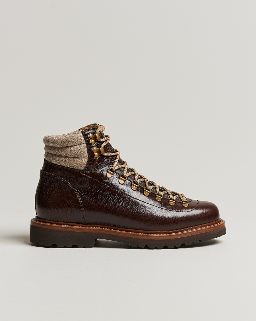 Heren | Brunello Cucinelli Winter Boots Dark Brown Calf | Brunello Cucinelli | Winter Boots Dark Brown Calf