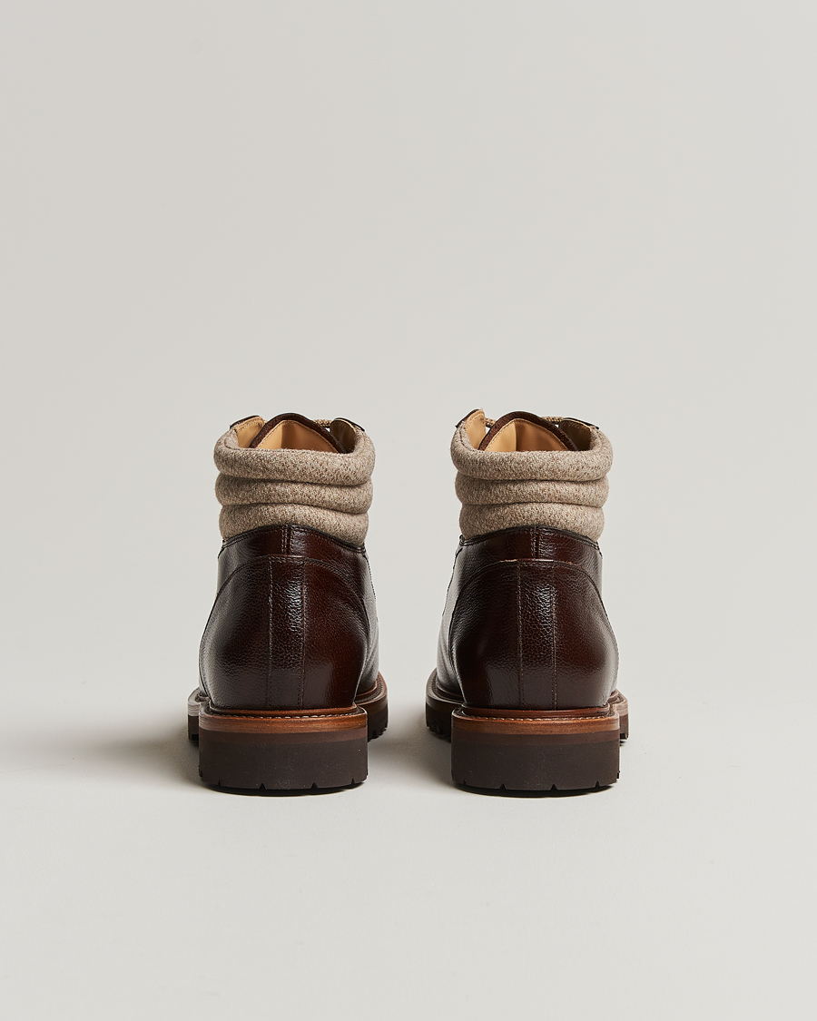 Heren | Brunello Cucinelli Winter Boots Dark Brown Calf | Brunello Cucinelli | Winter Boots Dark Brown Calf