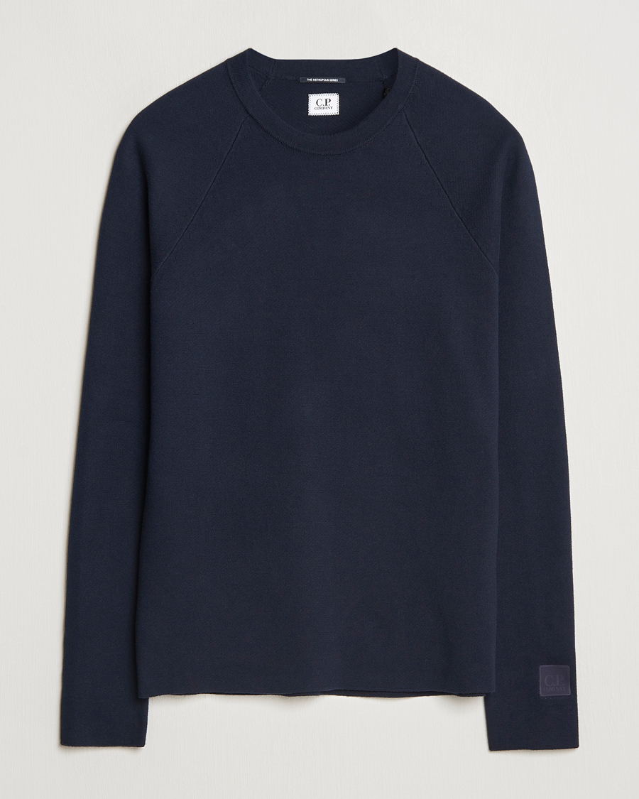 Heren | Truien | C.P. Company | Metropolis Cotton Crew Neck Navy