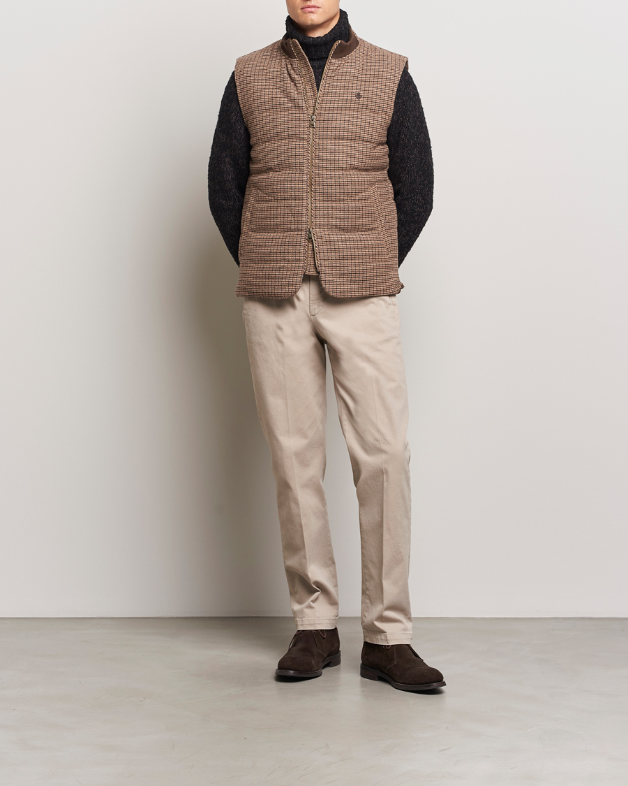 Heren | Jassen | Morris | Welch Wool Gilet Brown