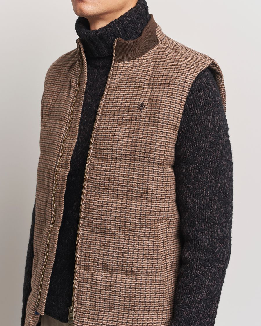 Heren | Jassen | Morris | Welch Wool Gilet Brown