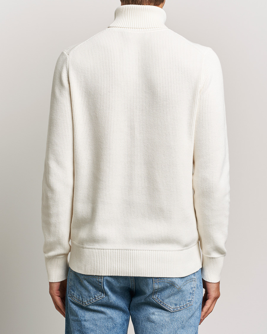 Heren | Truien | Morris | Bernard Cotton Rollneck White
