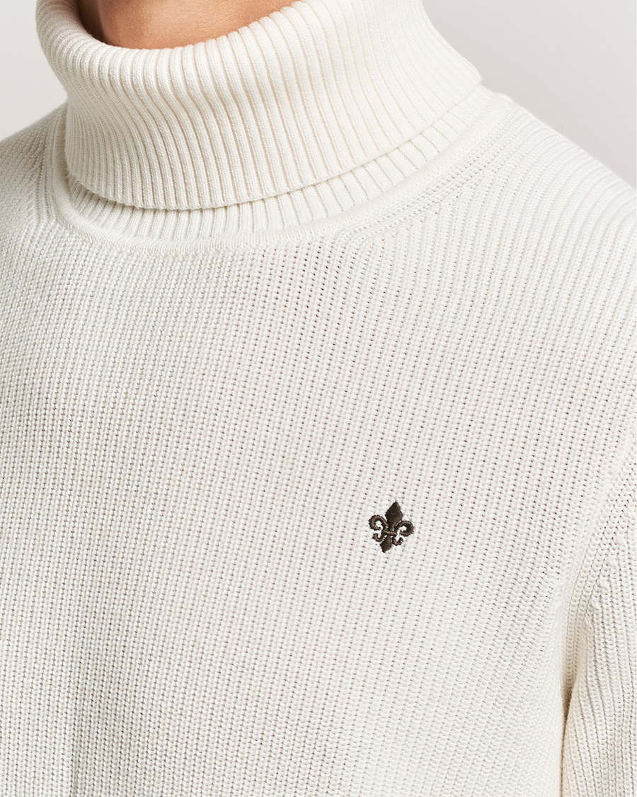 Heren | Truien | Morris | Bernard Cotton Rollneck White