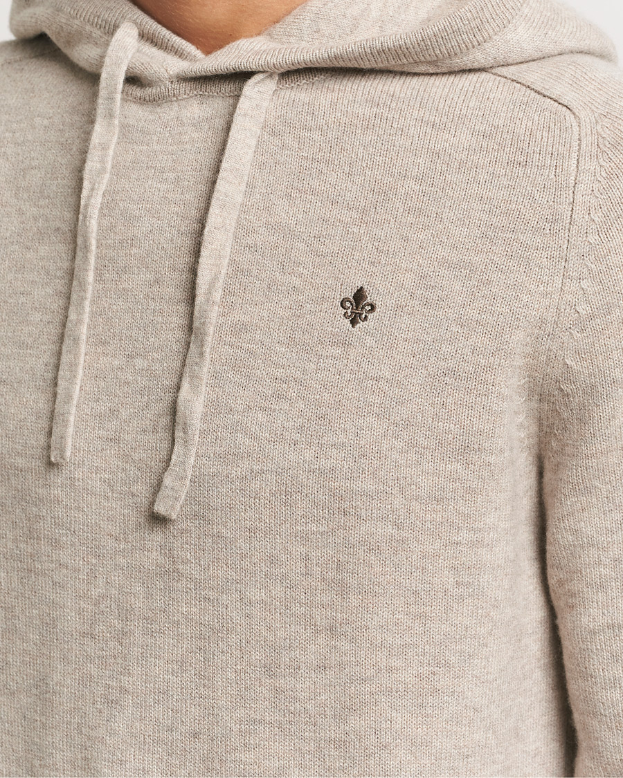 Heren | Truien | Morris | Hertford Merino Hoodie Khaki