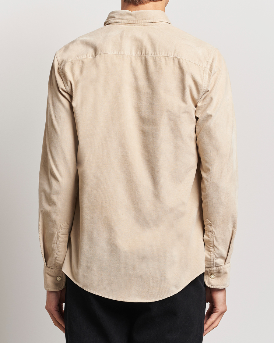 Heren | Overhemden | Morris | Douglas Corduroy Shirt Khaki