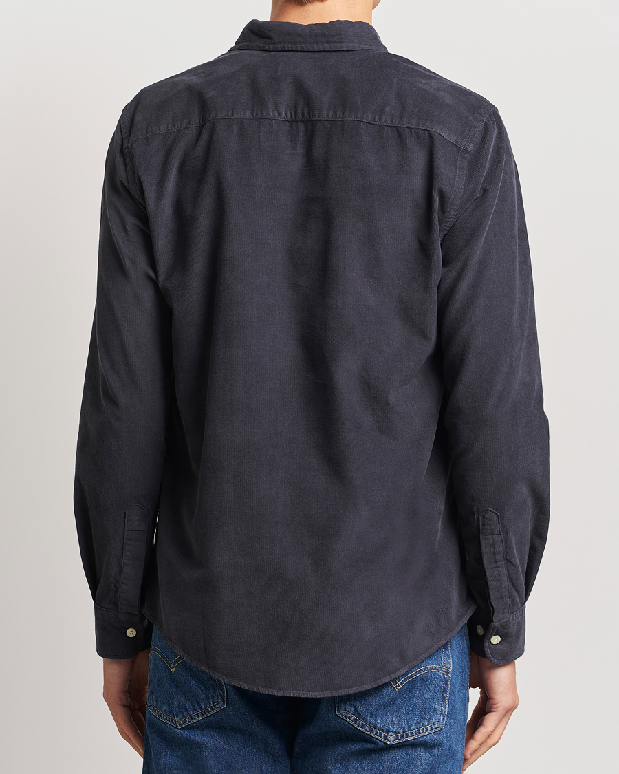 Heren | Overhemden | Morris | Douglas Corduroy Shirt Navy
