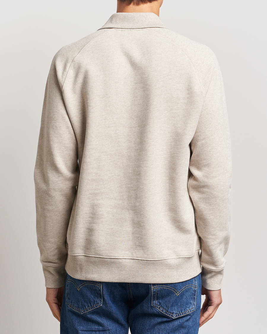 Heren | Truien | Morris | Maryon Half Zip Sweatshirt Khaki