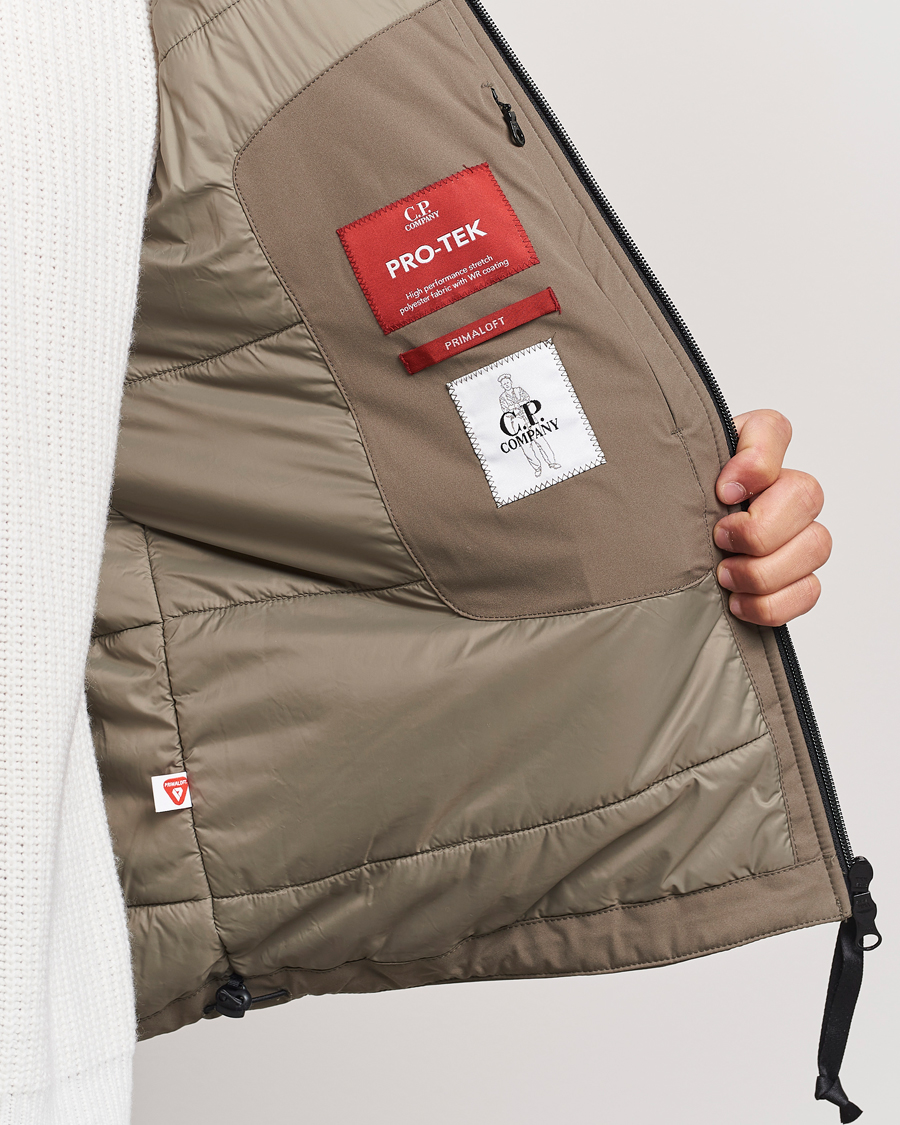 Heren | Jassen | C.P. Company | Pro-Tec Lightweight Padded Jacket Mud Green