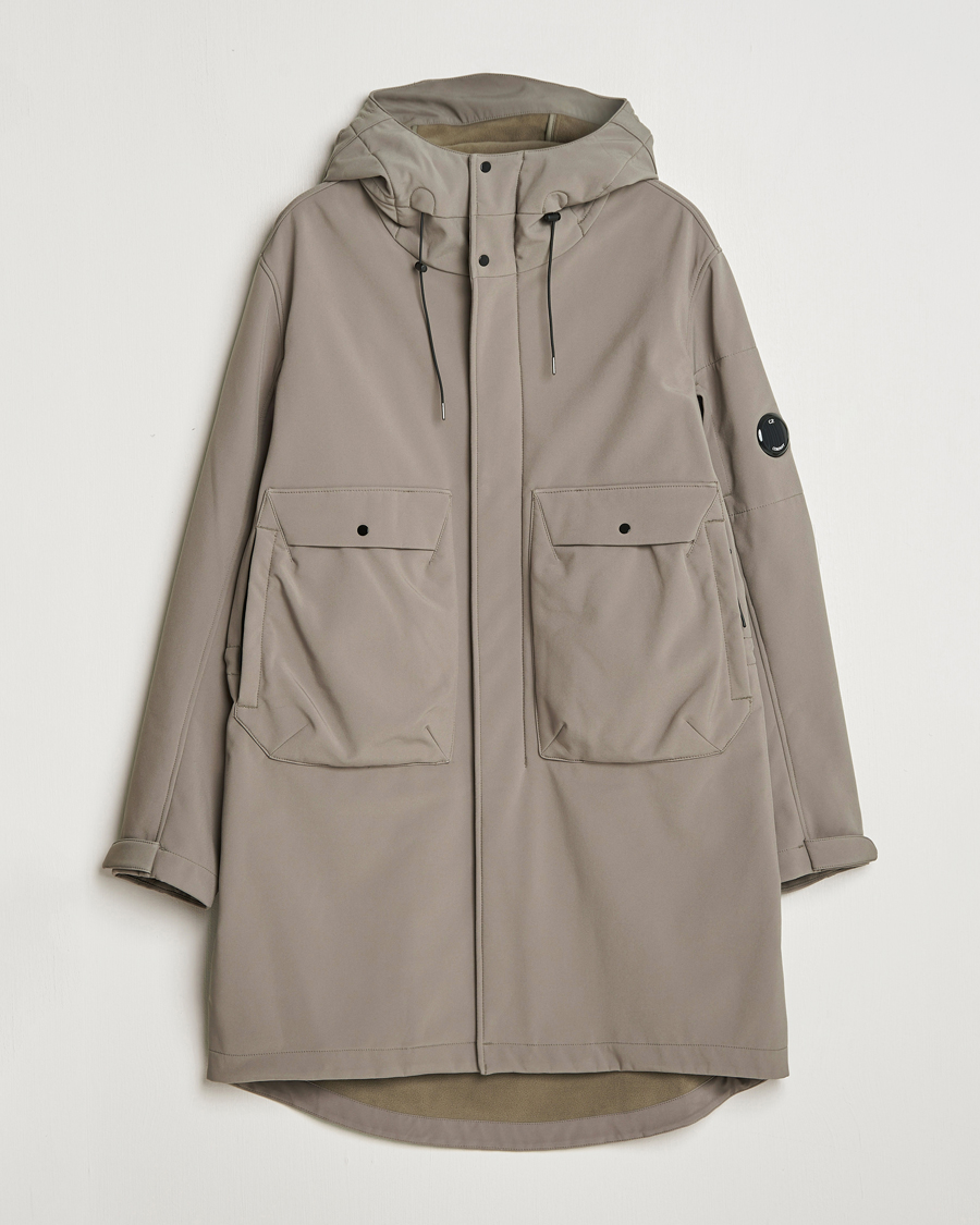Heren | Jassen | C.P. Company | CP Shell Long Hooded Jacket Mud Green