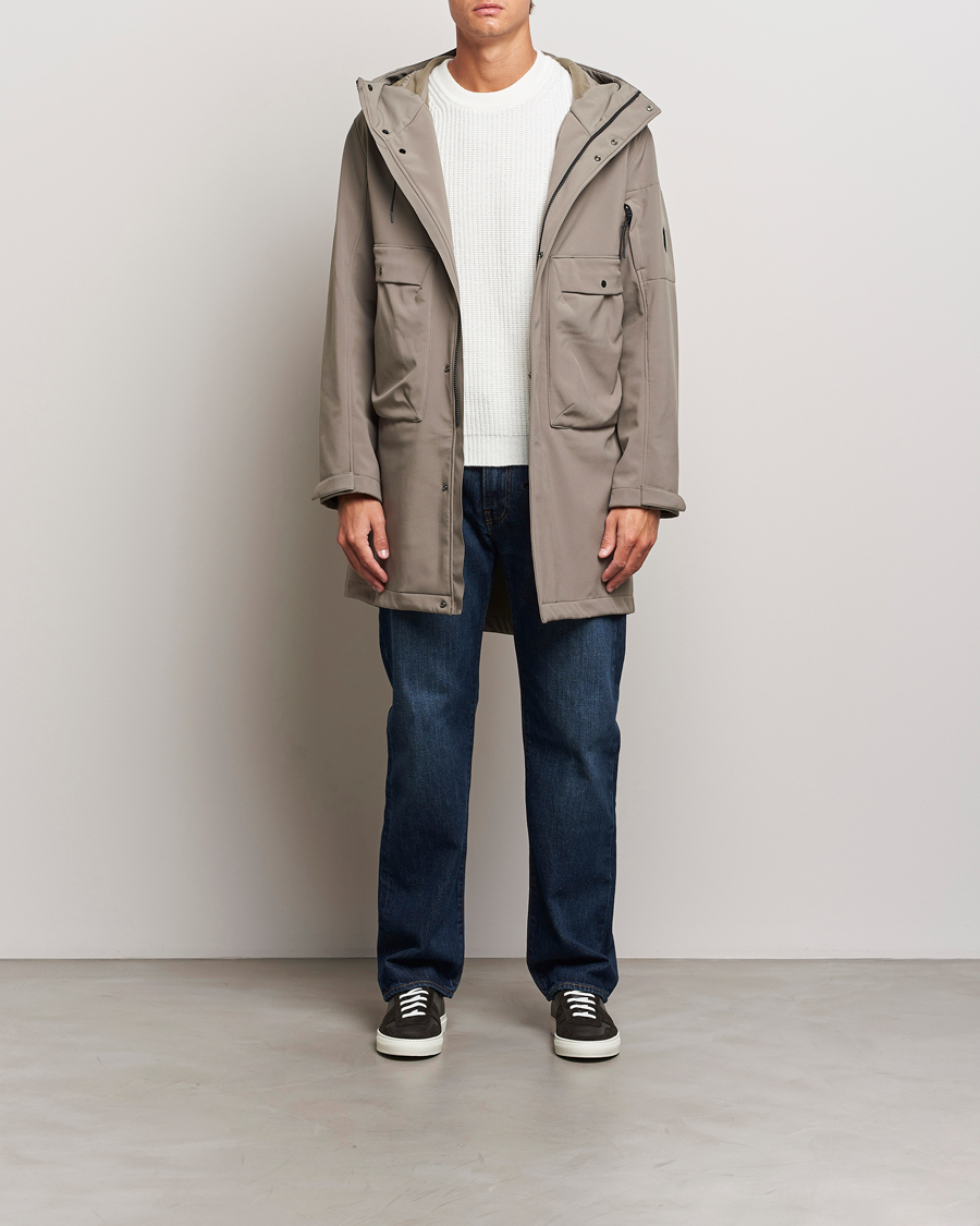 Heren | Jassen | C.P. Company | CP Shell Long Hooded Jacket Mud Green