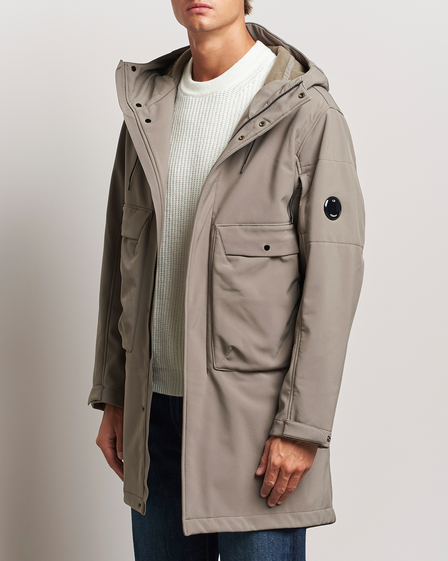 Heren | Jassen | C.P. Company | CP Shell Long Hooded Jacket Mud Green