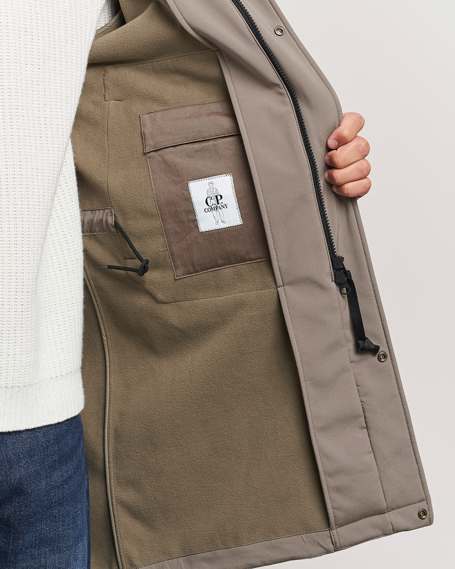 Heren | Jassen | C.P. Company | CP Shell Long Hooded Jacket Mud Green
