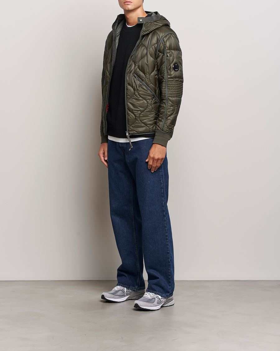 Heren | Jassen | C.P. Company | Primaloft Quilted Hood Jacket Green