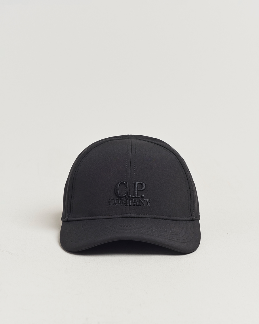 Heren | C.P. Company CP Shell Baseball Cap Black | C.P. Company | CP Shell Baseball Cap Black