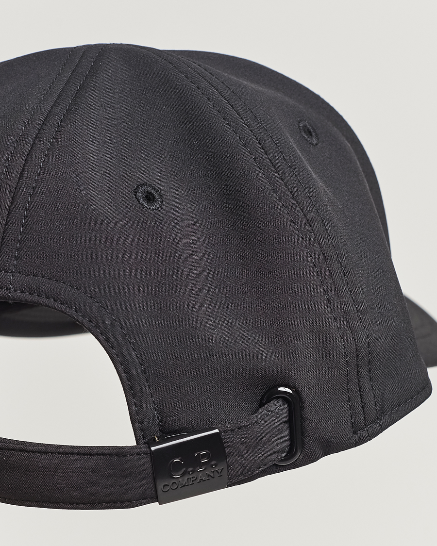 Heren | C.P. Company CP Shell Baseball Cap Black | C.P. Company | CP Shell Baseball Cap Black