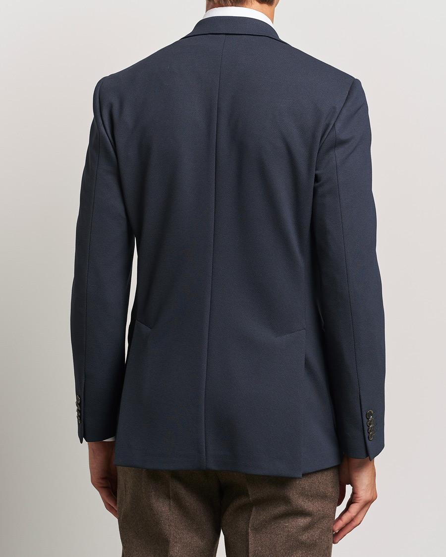 Heren | Blazers | Morris Heritage | Soft Jersey Blazer Navy