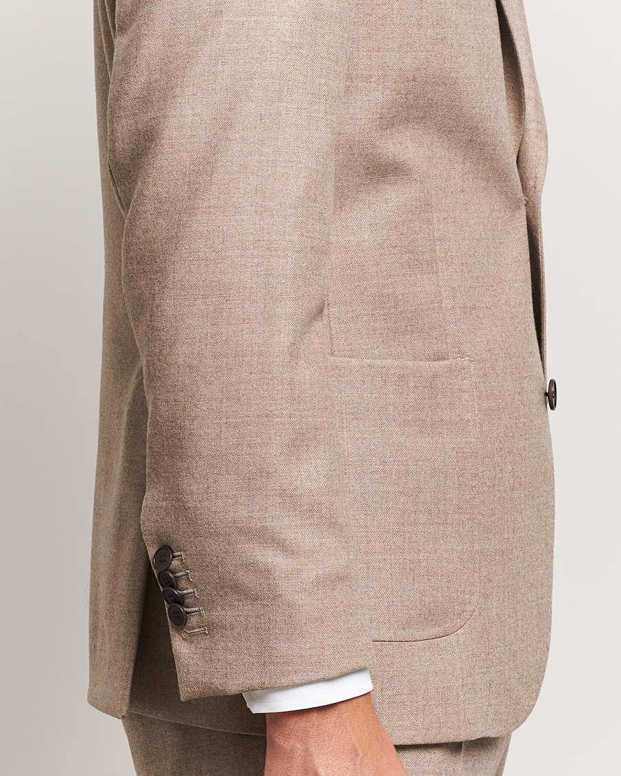 Heren | Blazers | Morris Heritage | Prestige Flannel Blazer Khaki