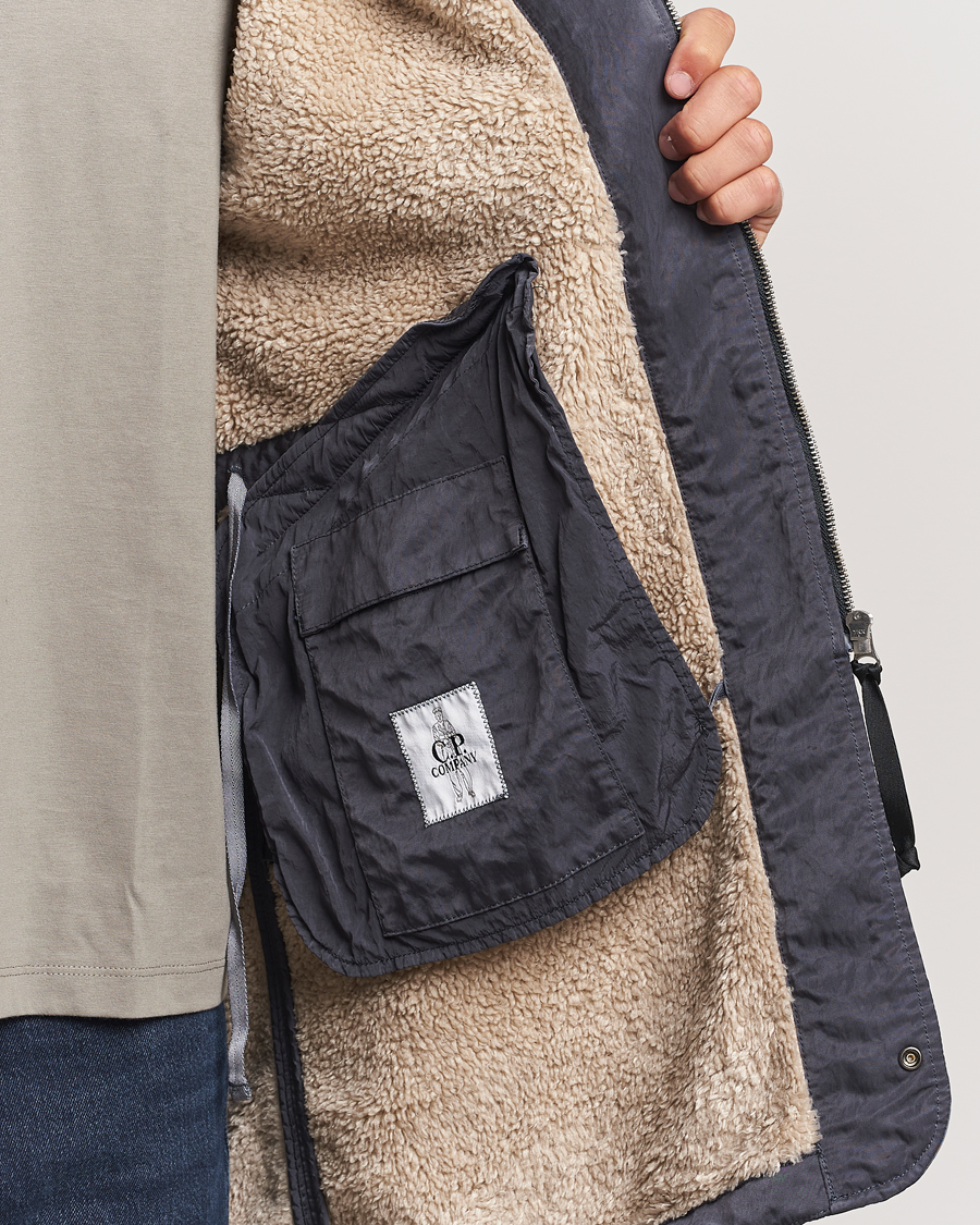 Heren | Jassen | C.P. Company | Nylon B Sherpa Lined Parka Grey