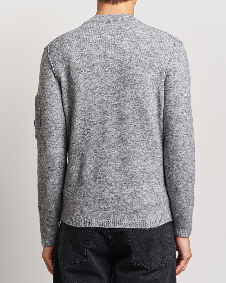 Heren | Truien | C.P. Company | Alpaca/Wool Cardigan Grey Melange