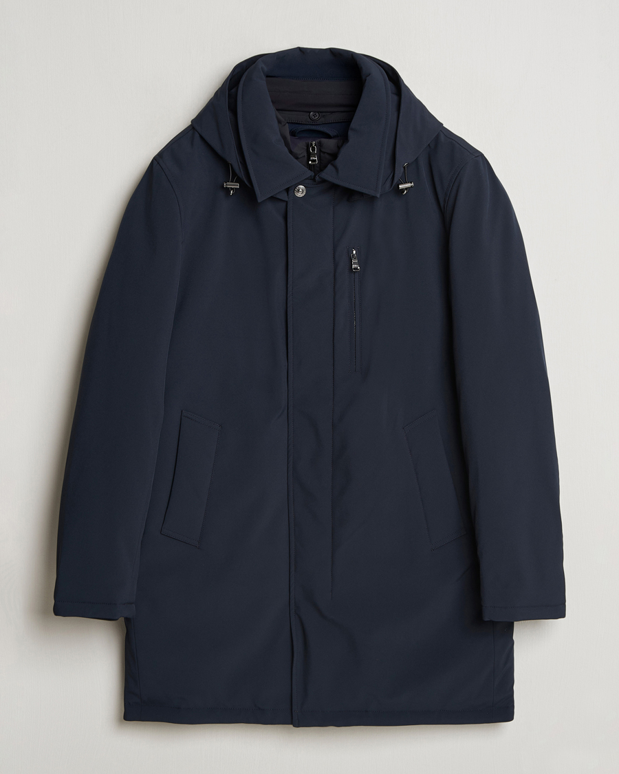 Heren | Jassen | Oscar Jacobson | Wynter Padded Jacket Navy