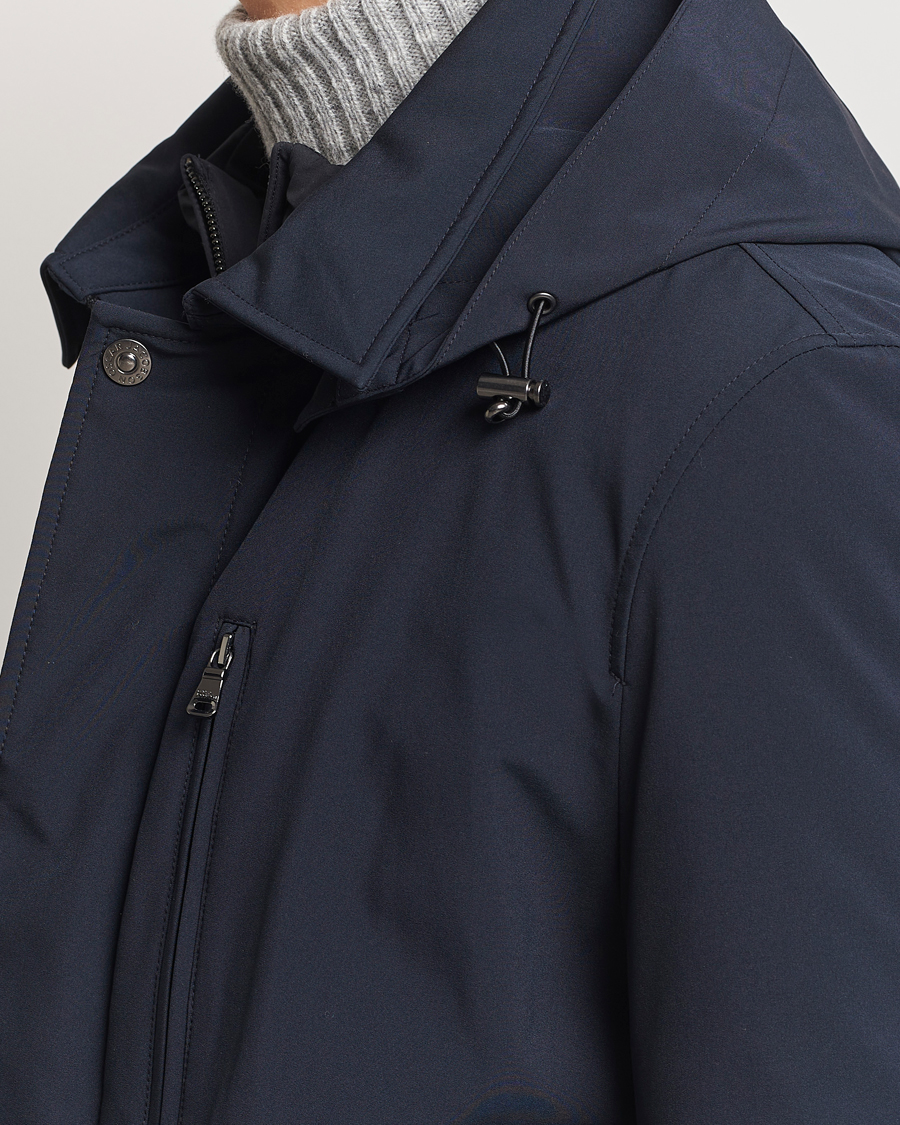 Heren | Jassen | Oscar Jacobson | Wynter Padded Jacket Navy