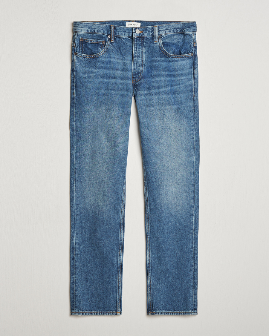 Heren | Jeans | FRAME | The Straight Jeans Blue Gold