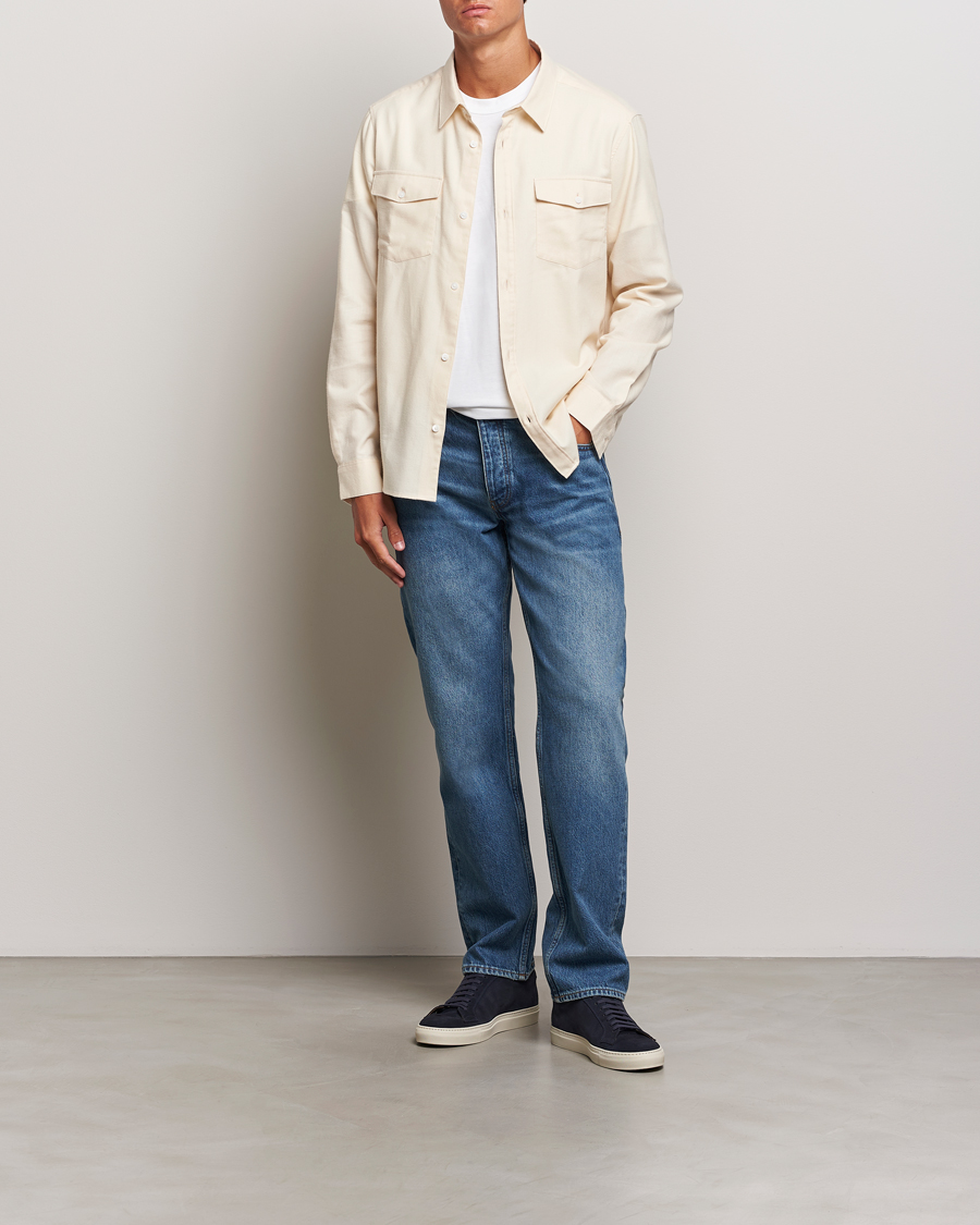 Heren | Jeans | FRAME | The Straight Jeans Blue Gold