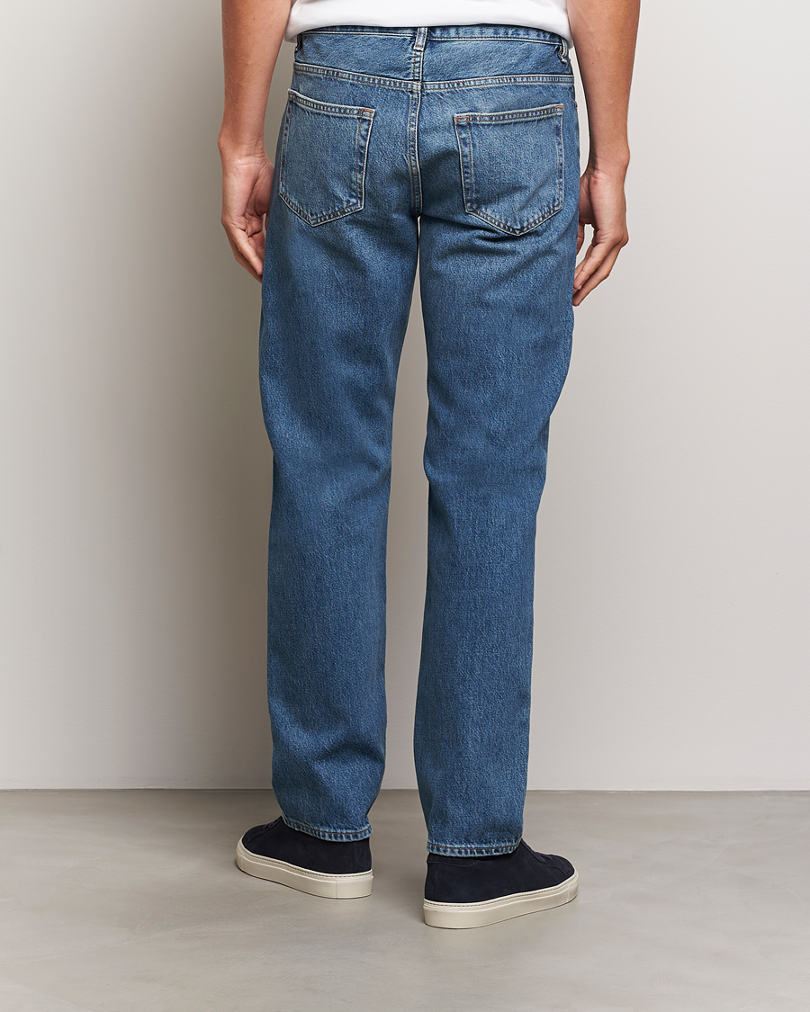 Heren | Jeans | FRAME | The Straight Jeans Blue Gold