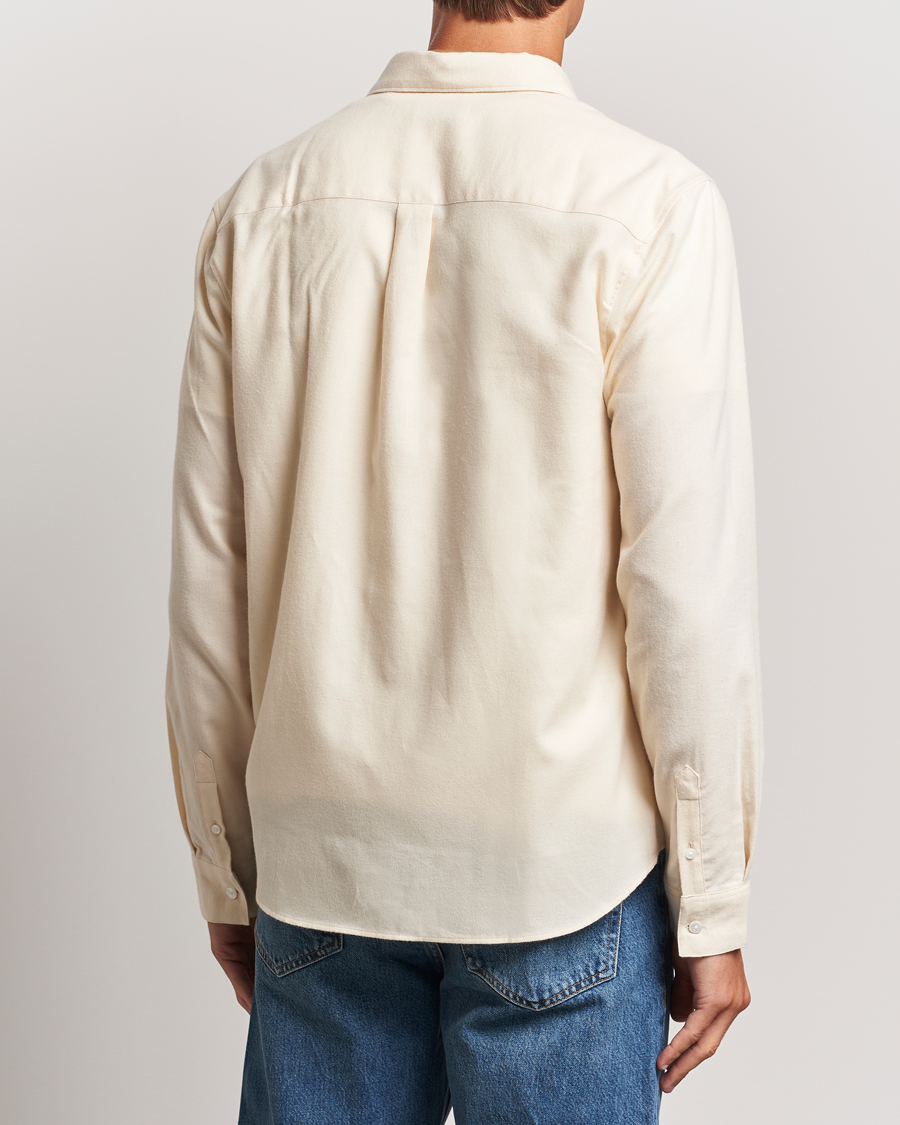 Heren | Overhemden | FRAME | Double Pocket Wool Blend Shirt Off White