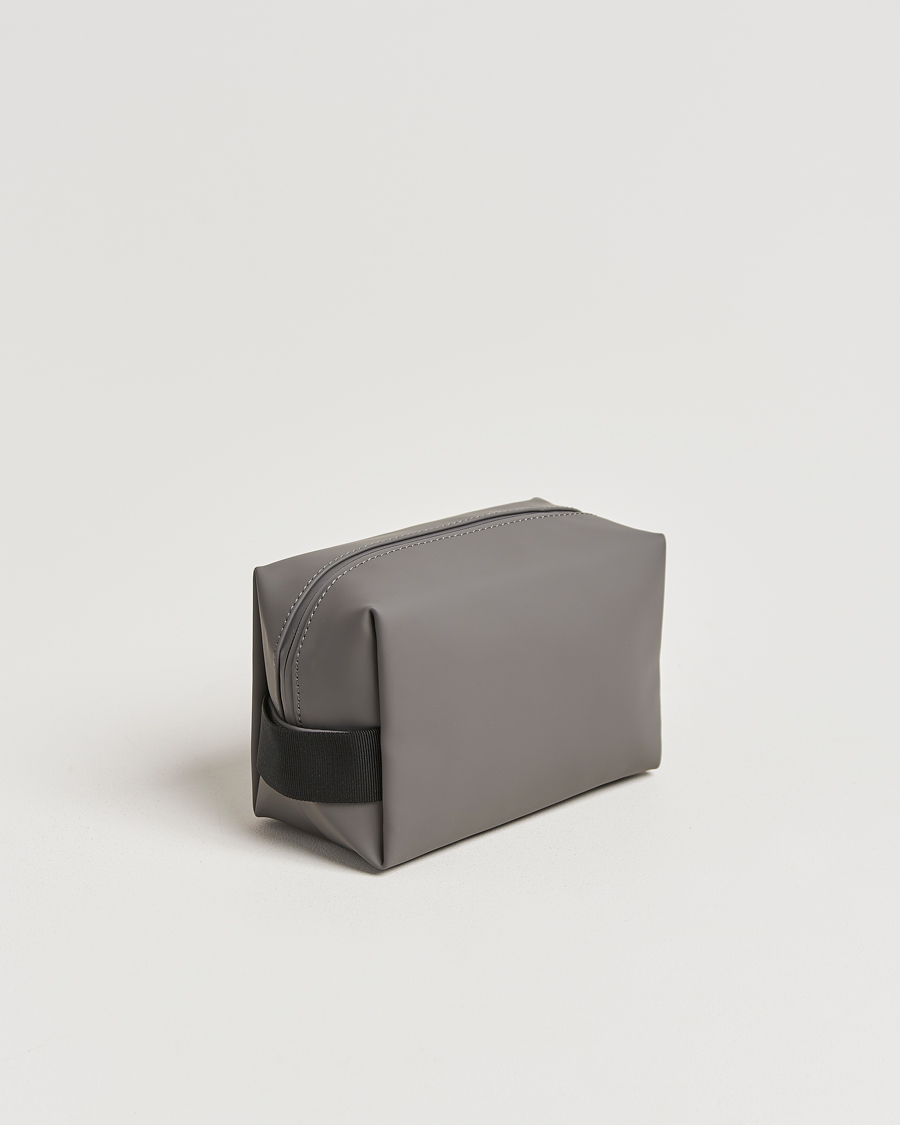 Heren | RAINS Washbag Small Grey | RAINS | Washbag Small Grey