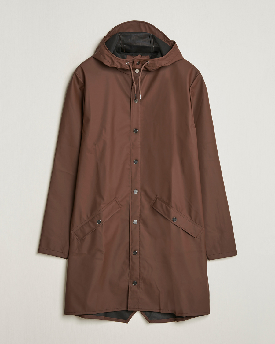Heren | Jassen | RAINS | Long Jacket Frame Brown
