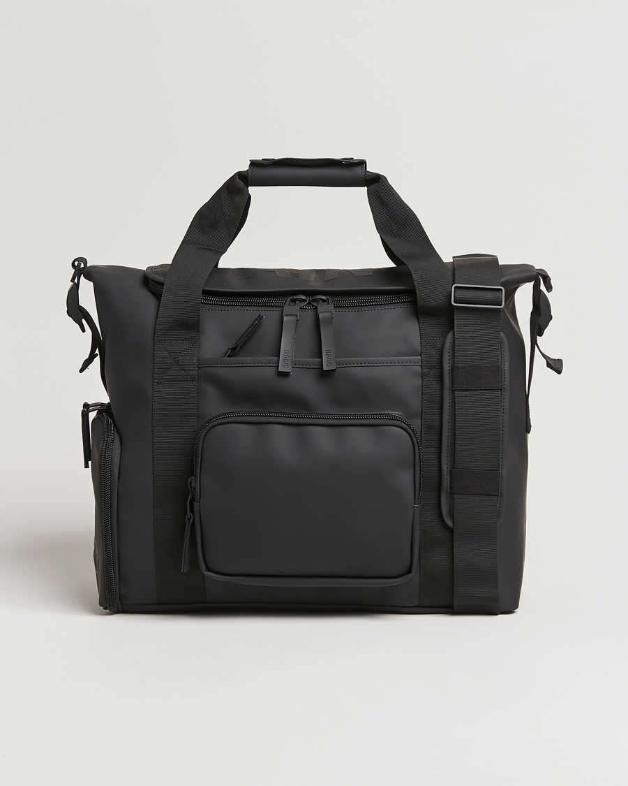 Heren | RAINS Texel Large Kit Bag Black | RAINS | Texel Large Kit Bag Black