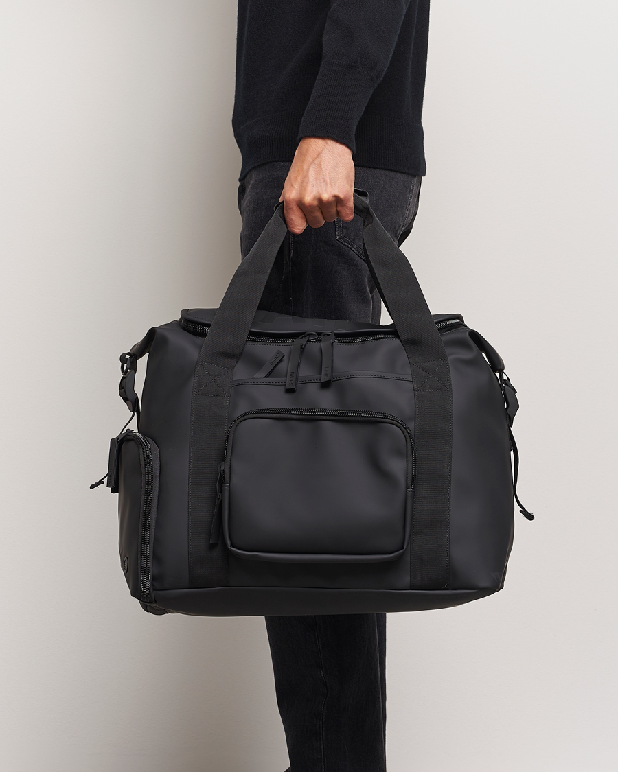 Heren | RAINS Texel Large Kit Bag Black | RAINS | Texel Large Kit Bag Black