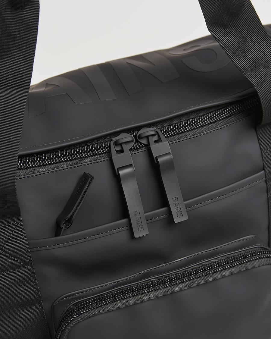 Heren | RAINS Texel Large Kit Bag Black | RAINS | Texel Large Kit Bag Black